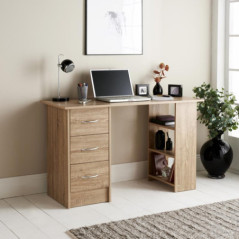 Bureau effet bois