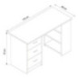 Bureau effet bois