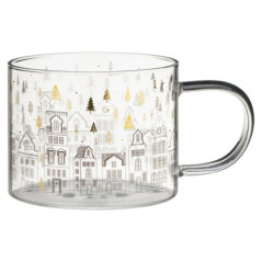 Mug transparent shinny & bright