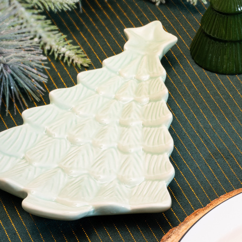 Plat de presentation sapin