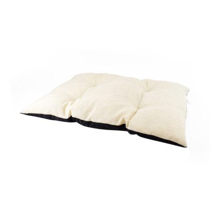 Matelas pour chien beige et noir