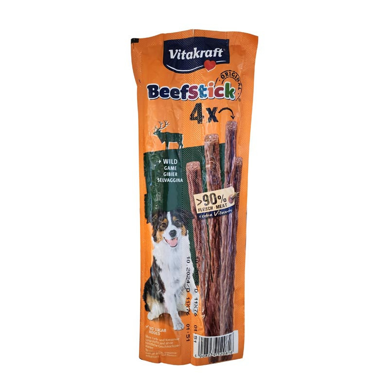 Friandises batonnets gibier x4