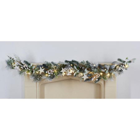 Guirlande enneigee led 180cm