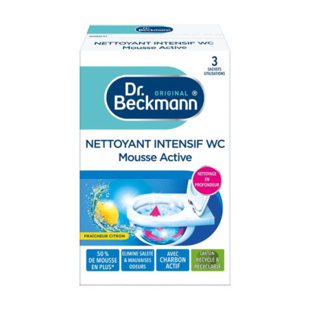 Nettoyant wc intensif mousse x3