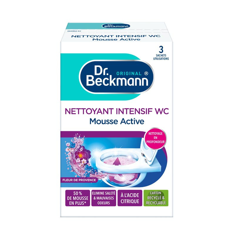 Nettoyant wc intensif mousse x3