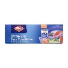 Sacs congelation ultra zip x20