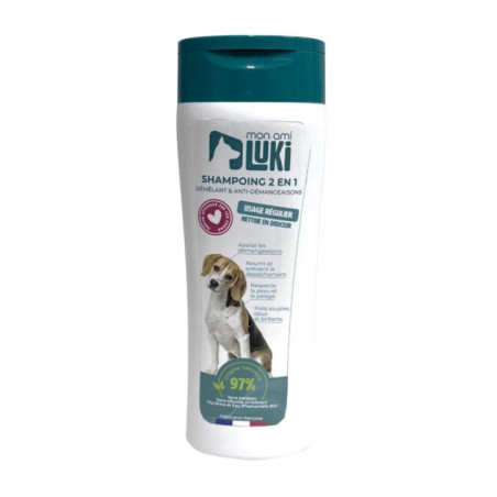 Shampooing 2 en 1 chien