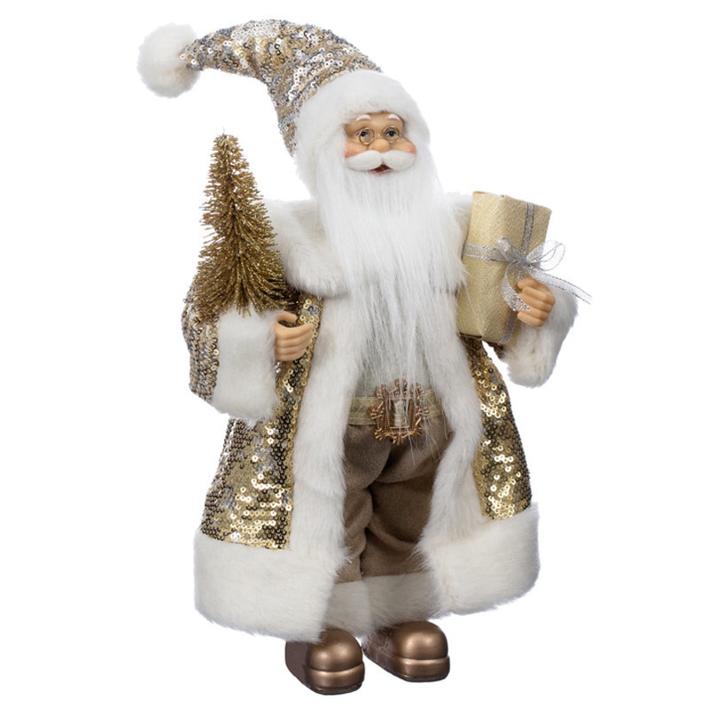 Pere noel paillette 30cm