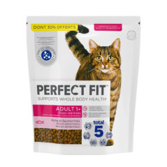 Croquettes chat saumon 1.4kg