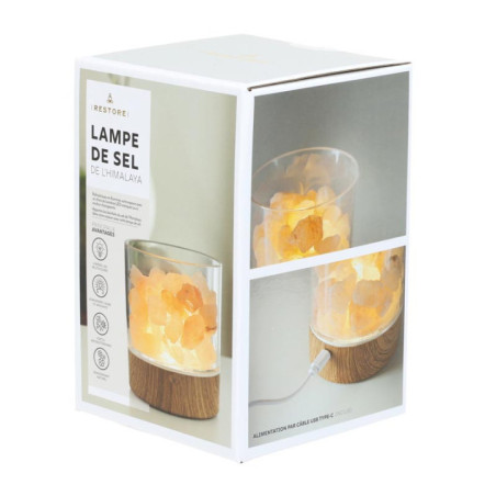 Lampe sel himalaya
