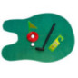 Jeu de golf special toilettes
