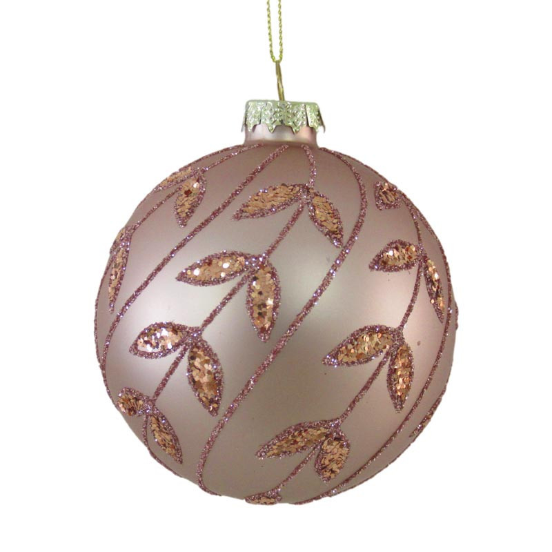 Boule de noel en verre