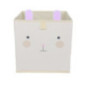 Lot 2 cubes lapin