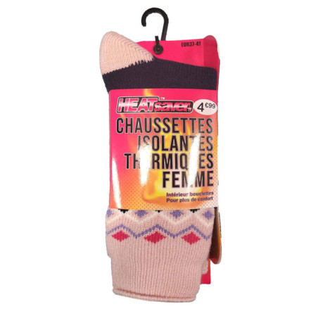 Chaussettes x4 thermales femme p