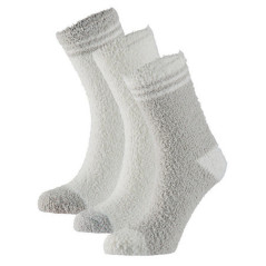 Chaussettes doudou tennis x3 fem