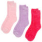 Chaussette doudou x3 femme 5 ass