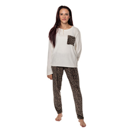 Pyjama femme leopard cocooning