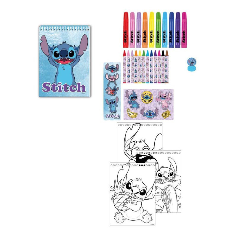 Set de coloriage stitch