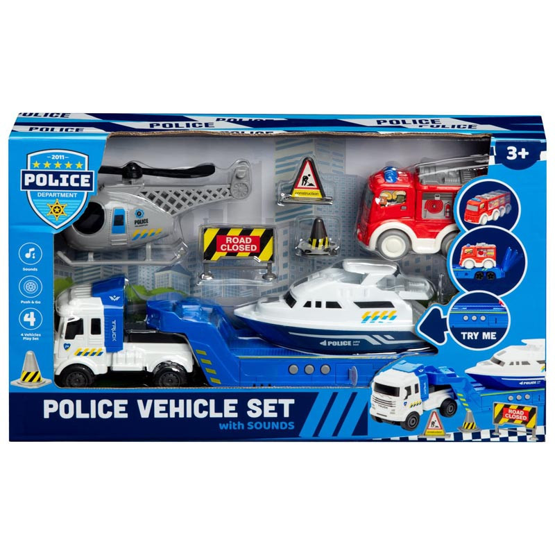 Pack vehicules de police