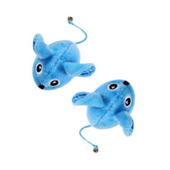 Jouet chat souris x2