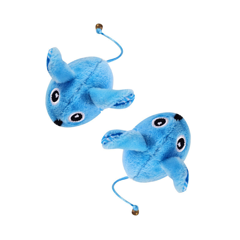 Jouet chat souris x2