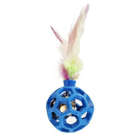 Jouet chat balle clochette