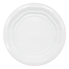 Assiette d21.5cm x100 plastique