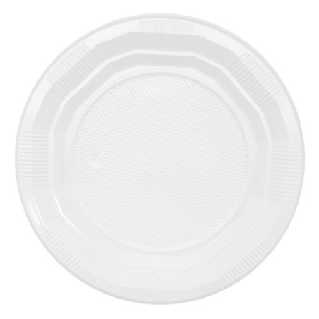 Assiette d21.5cm x100 plastique