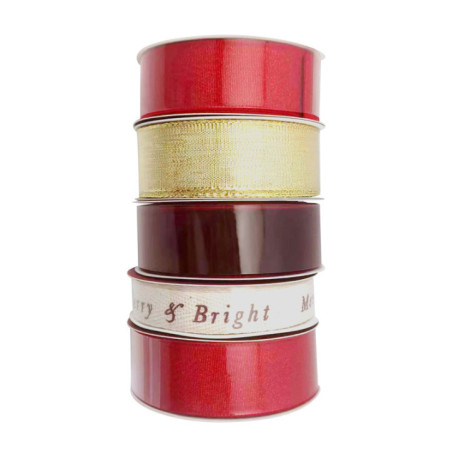 Ruban de noel tradi x5
