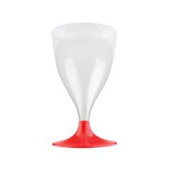 Verre a vin 200ml x6 reutilisabl