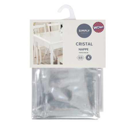 Nappe cristal uni 240gsm 140x240