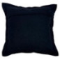 Coussin uni 38x38cm noir