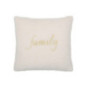 Coussin family blanc 45x45cm