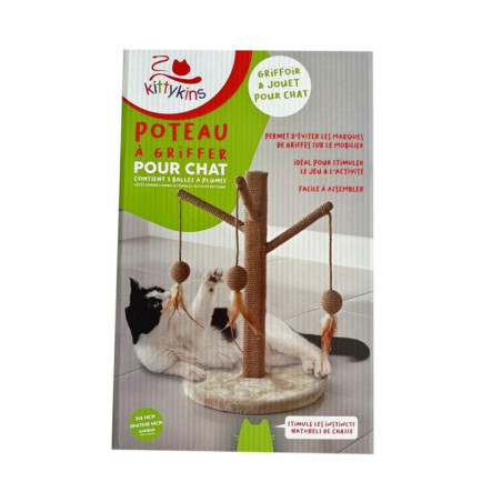 Poteau a jouer pour chat