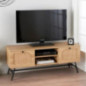 Meuble television rotin