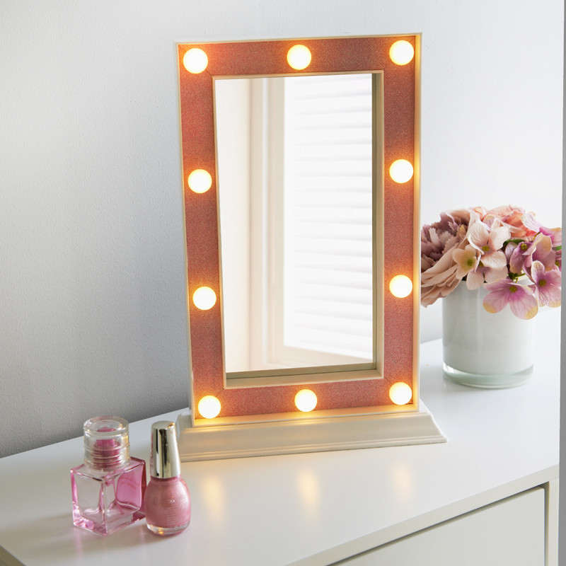 Miroir led paillete