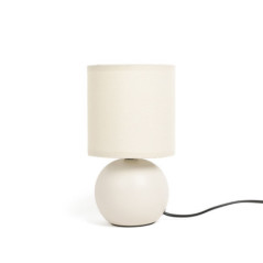 Lampe ceramique boule