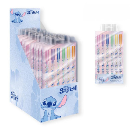 Pack de 6 stylo gel