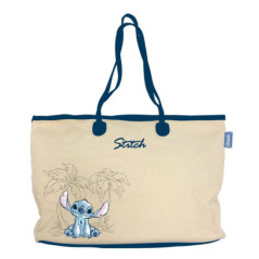 Stitch-canvas tote bag 36x27x16c