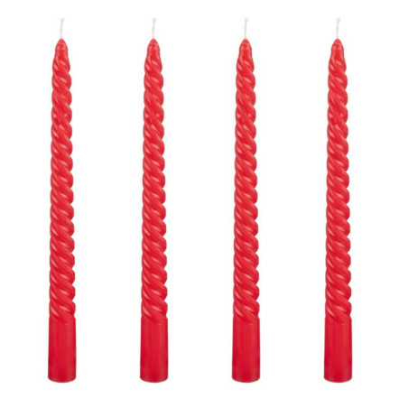 Bougies flambeaux x4