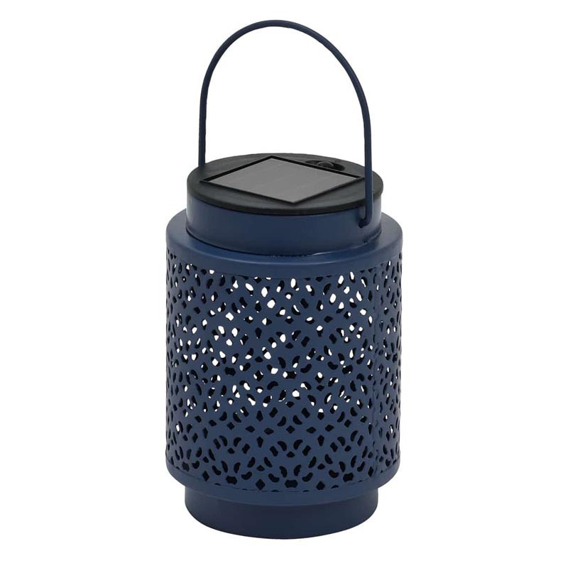 Lanterne solaire metallique
