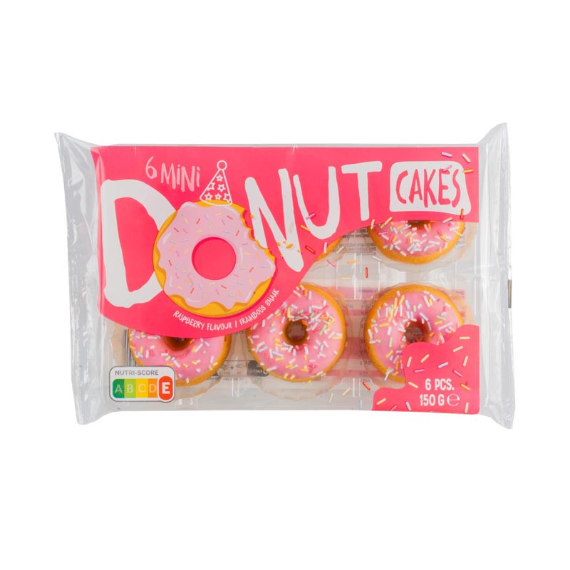 Donuts framboise 6x25g