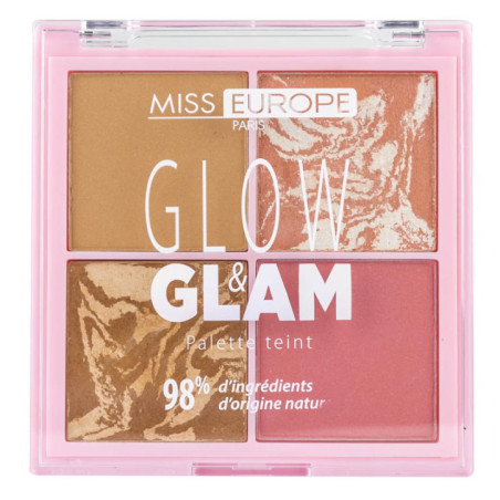 Palette teint glow and glam me
