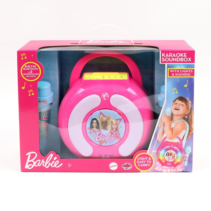 Enceinte karaoke barbie