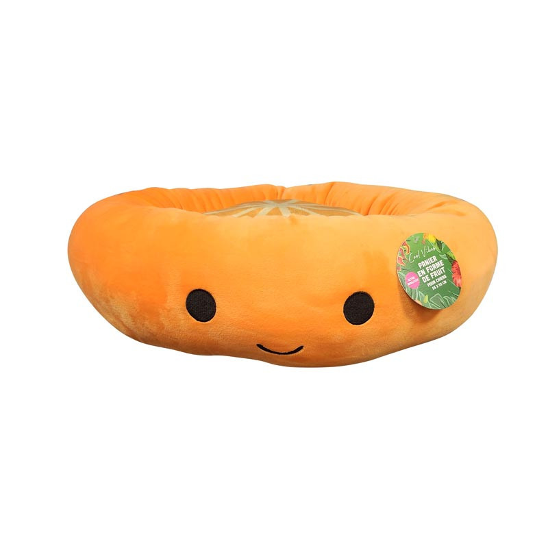 Corbeille pour chien forme fruit