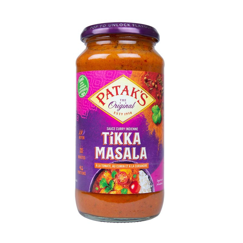 Sauce tikka masala 450g