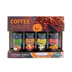 Sirop pour cafe 4x45ml