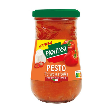 Panzani pesto ricota poivron 190