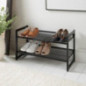 Range chaussures 2 niveaux