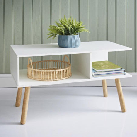 Table basse blanc